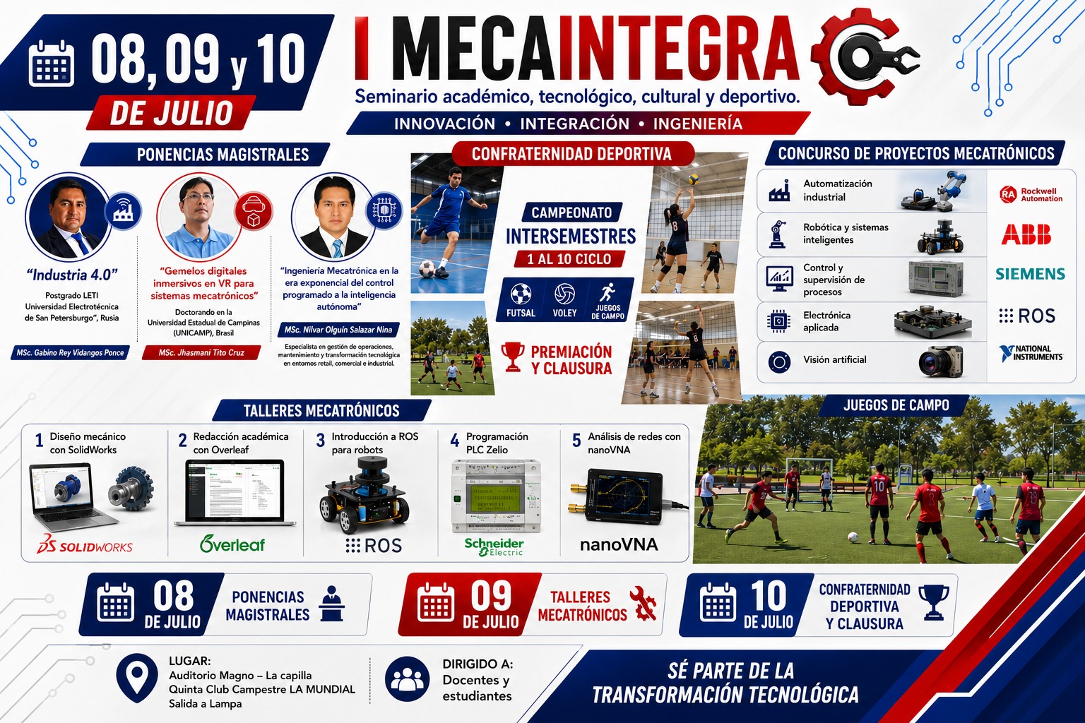 I congreso Internacional de Ing. mecatronica